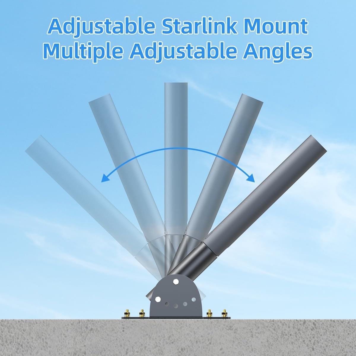 Starlink Short Wall Mount,Starlink Pole Roof Mounting...