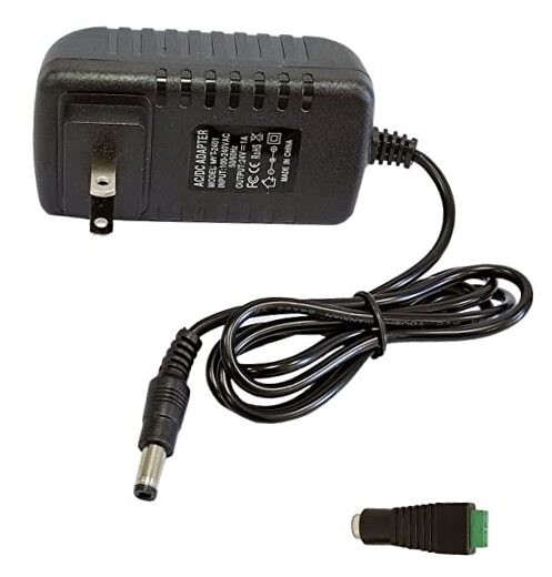 24v DC power supply 1A 24W AC adapter 100v-240v AC to DC 24v 1a power cord