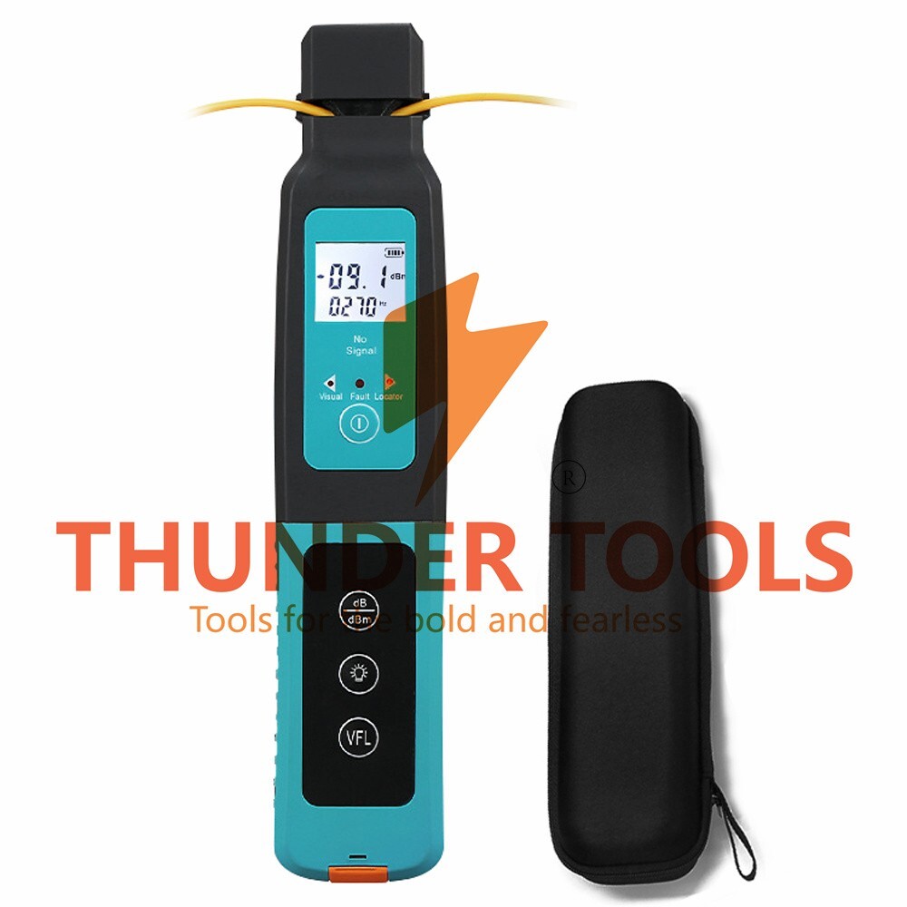 Thunder Tools 10mw Red Light Source Fiber Optic Identifier 270Hz 1KHz 2KHz