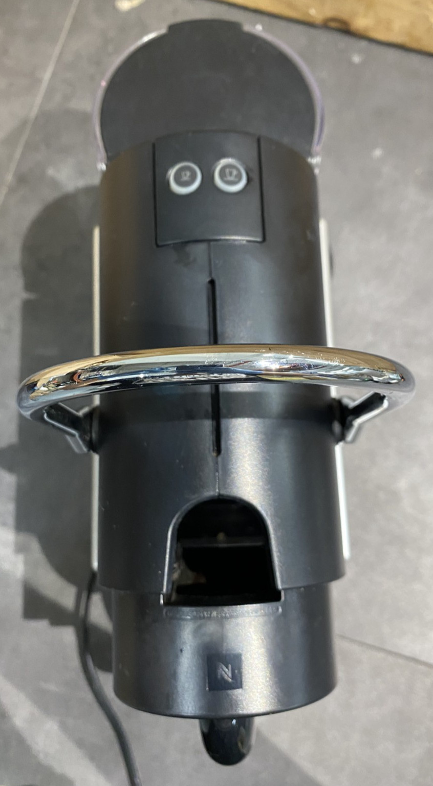 Nespresso Pixie EN127 Espresso Machine DeLonghi 19 Bar Silver