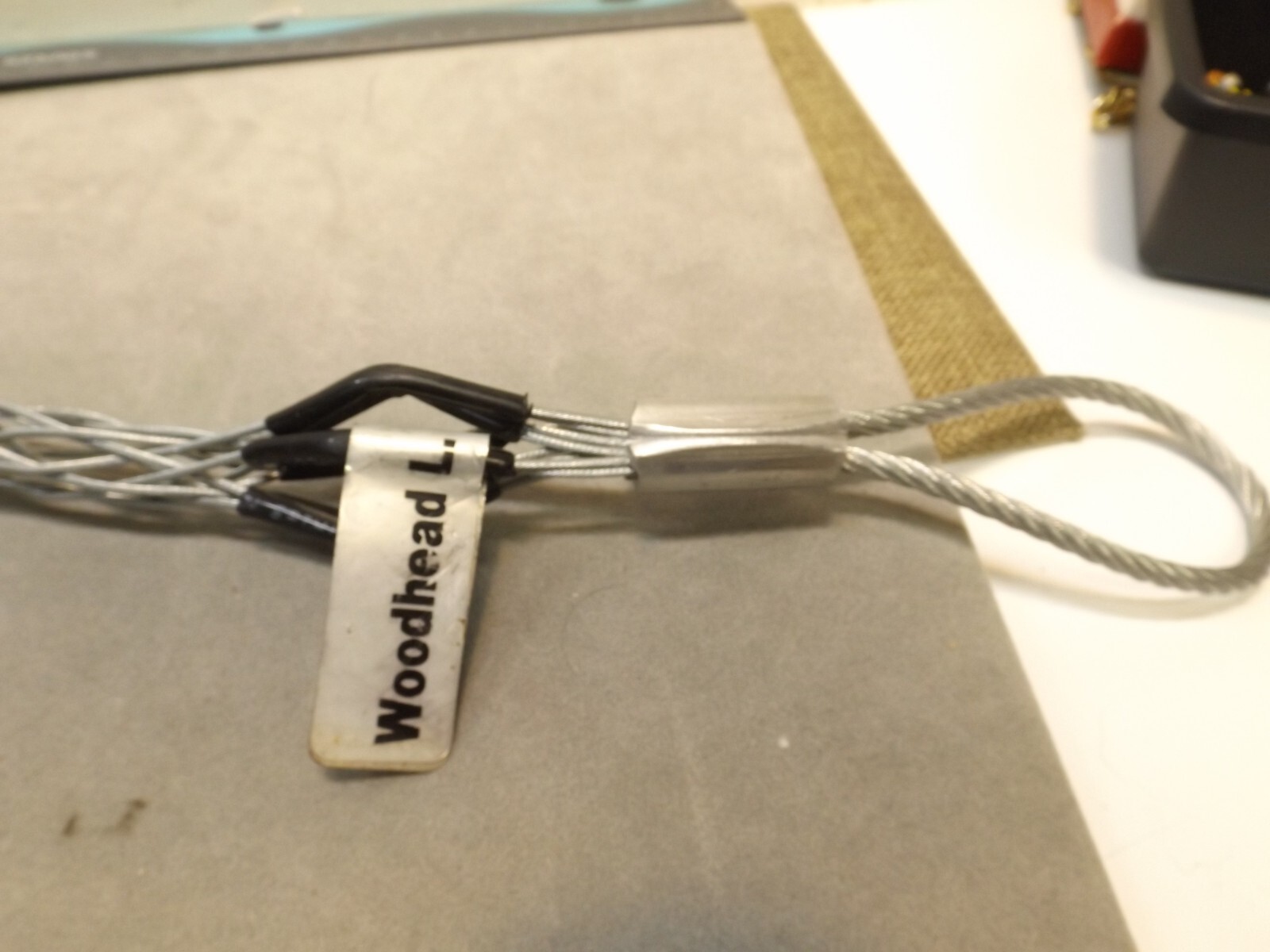 WOODHEAD L.P. CABLE PULLER 35975 WIRE MESH