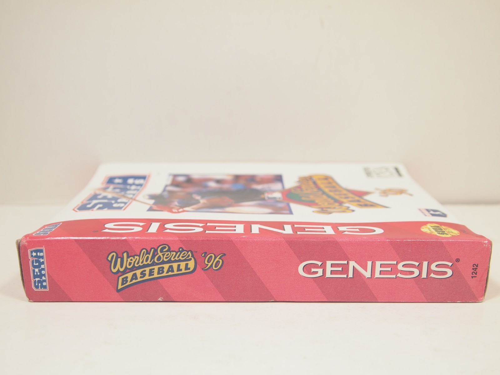 World Series Baseball 96 Case (SEGA Genesis) Authentic CARDBOARD BOX ONLY