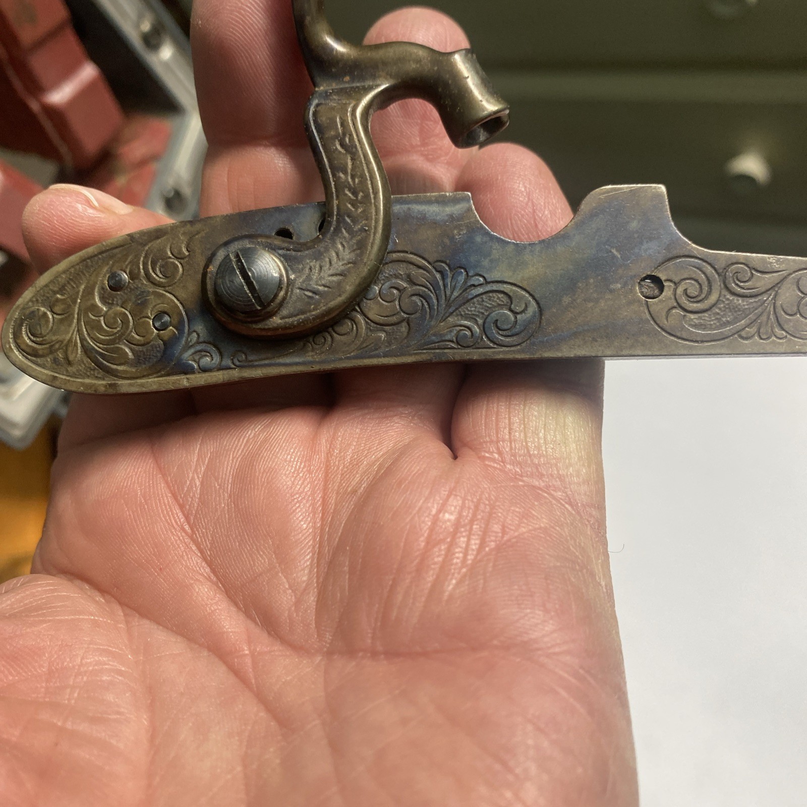 CVA Bobcat, Hawken Pistol, Plains Hunter, Frontier, K Rifle Lock- Takes 1 Screw.
