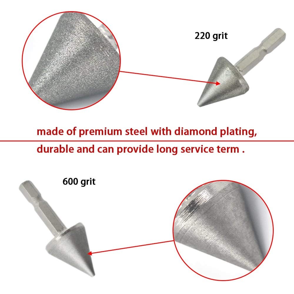 Woodworking Square Hole Drill Bit Sharpener Mortise Chisel Sharpening