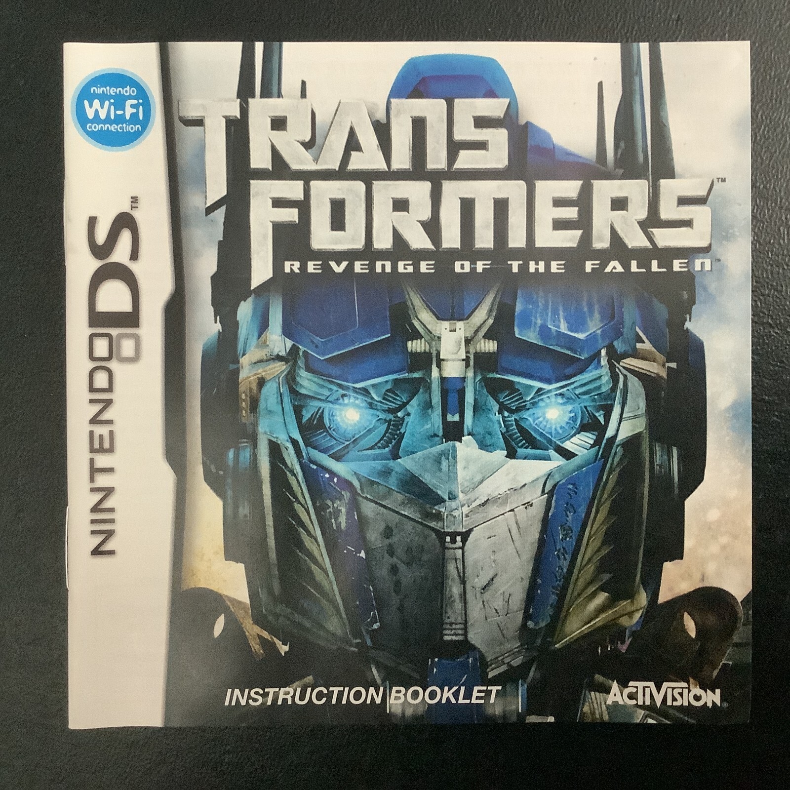 Transformers Revenge Fallen Autobots Nintendo DS Instruction Manual Only