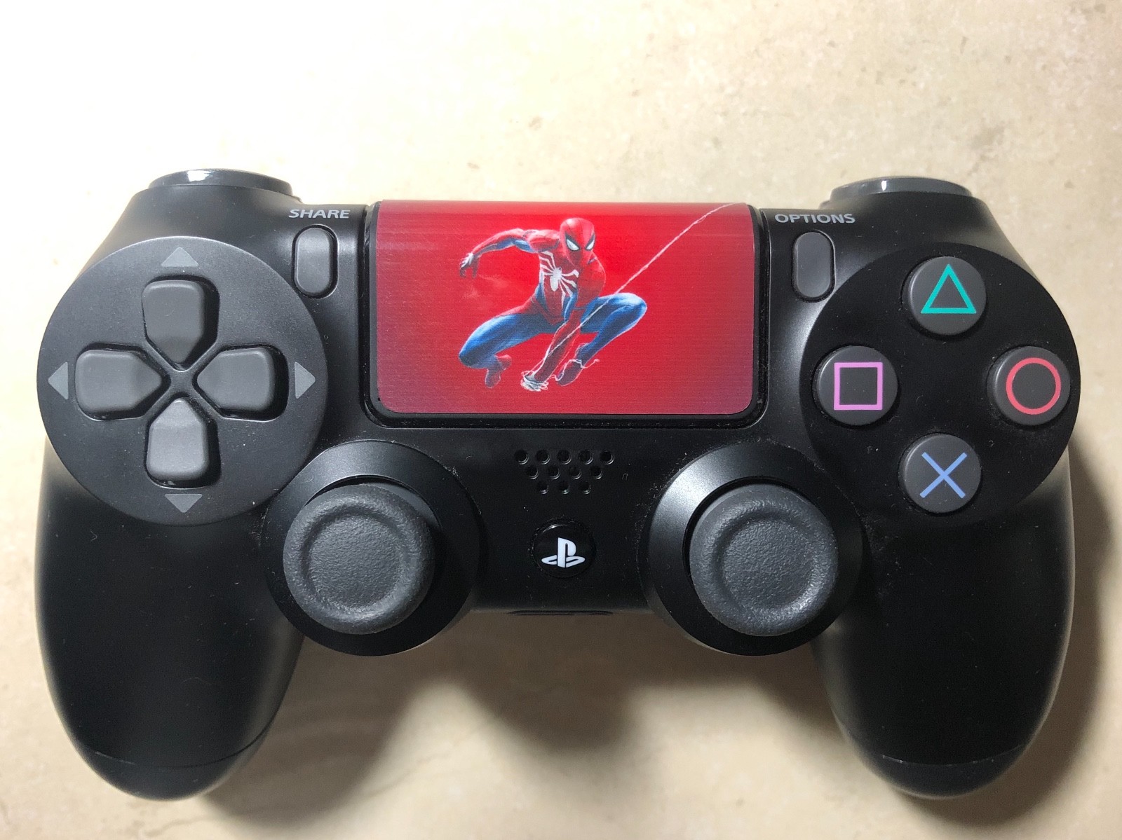 Spider-Man PS4 Controller Touchpad Vinyl Decal/ Sticker
