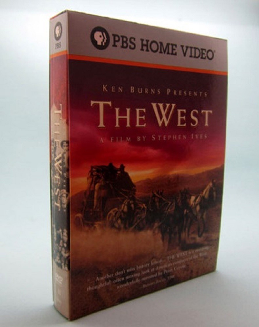 **SALE** KEN BURNS THE WEST DVD  A STEPHEN IVES FILM New**