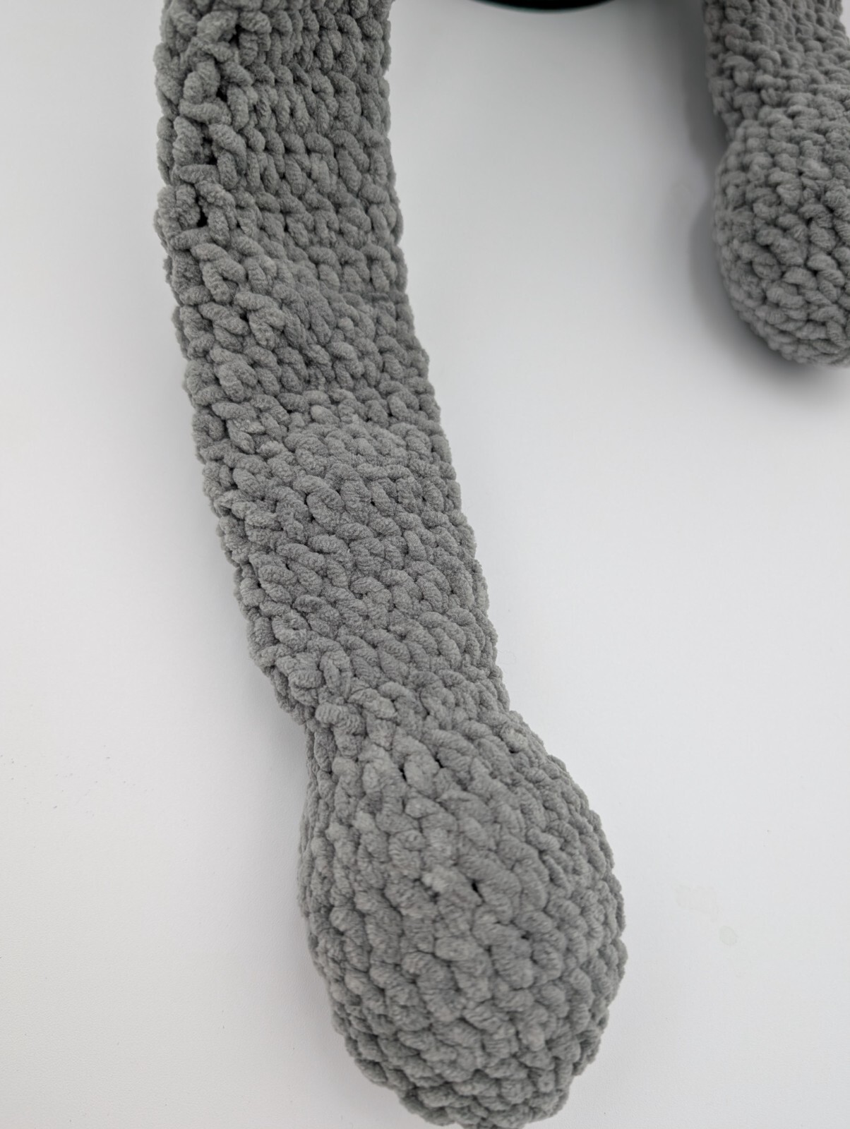 Knottie Hooks Handmade Crochet Elephant Hat with Pop-up Ears - Youth