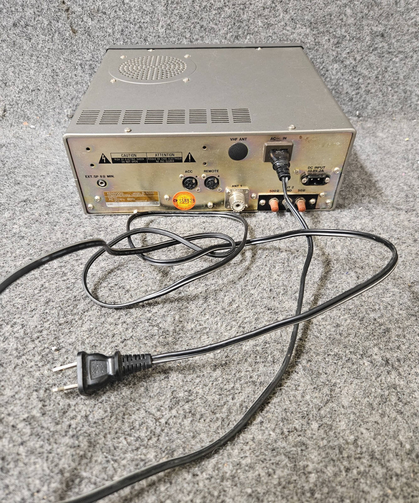 Kenwood R-5000 AM SSB CW Ham Shortwave Receiver