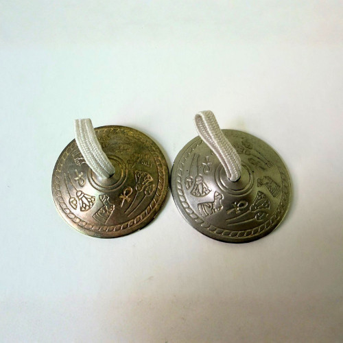 Tingsha Cymbals Tibetan Meditation Bells Sound Healing Finger Cymbals Set Metal