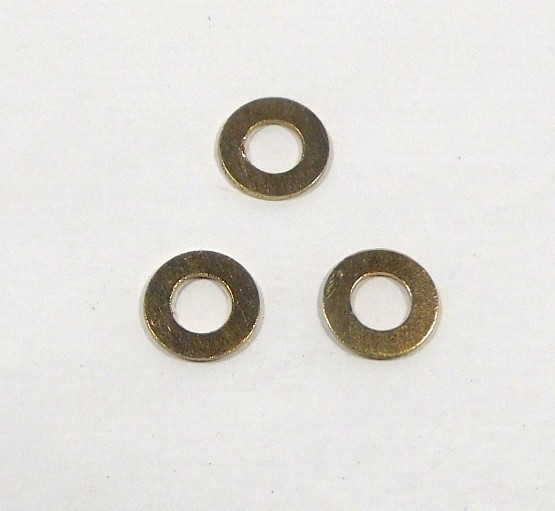 Brass washers for Singer 15-91, 201-2 terminal