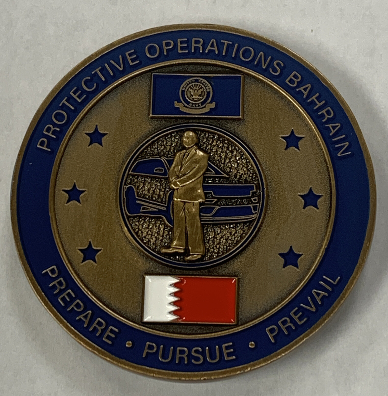 USN Naval Criminal Investigative Service NCIS Protective Ops Challenge Coin