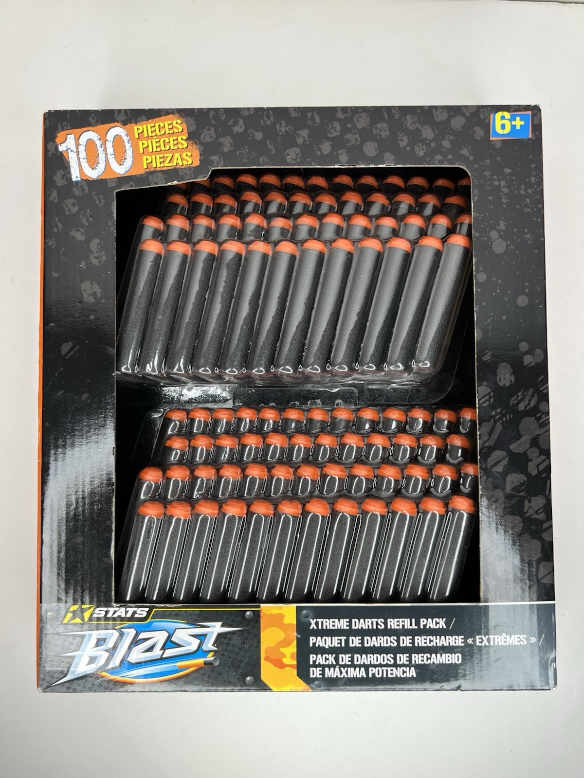 OOP 100pk Stats Blast Xtreme Dart Refill - New