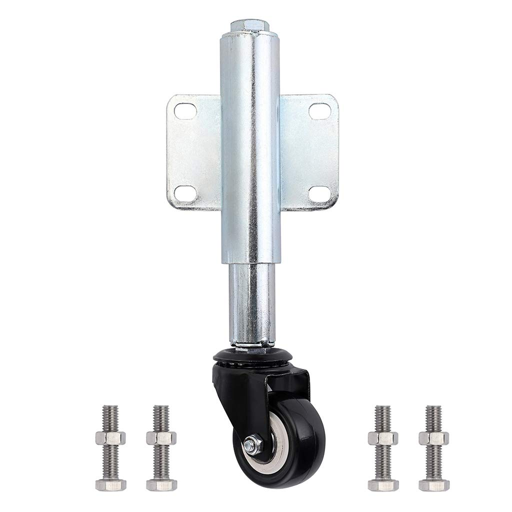 Skelang 2 Spring Loaded Gate Caster Retractable 2-1/2 Swivel Gate Caster W...