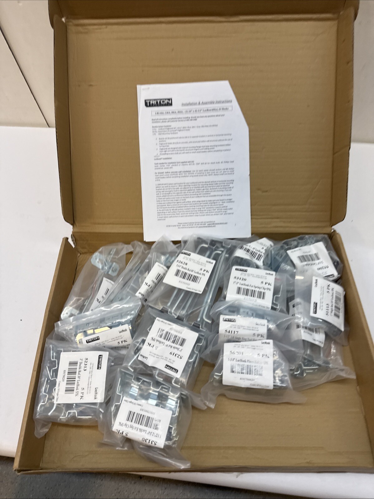 Triton Products Lb2-Kit White Epoxy 18-Gauge Steel NOT COMPLETE KIT READ