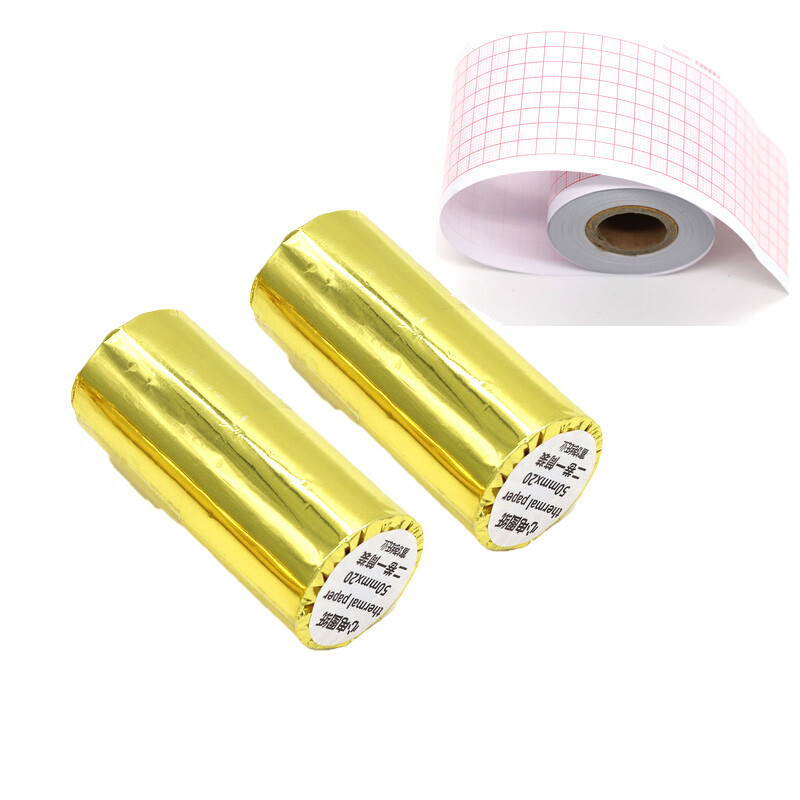 10X 50mm*20m Size Thermal Printer Paper Printing For Electrocardiograph