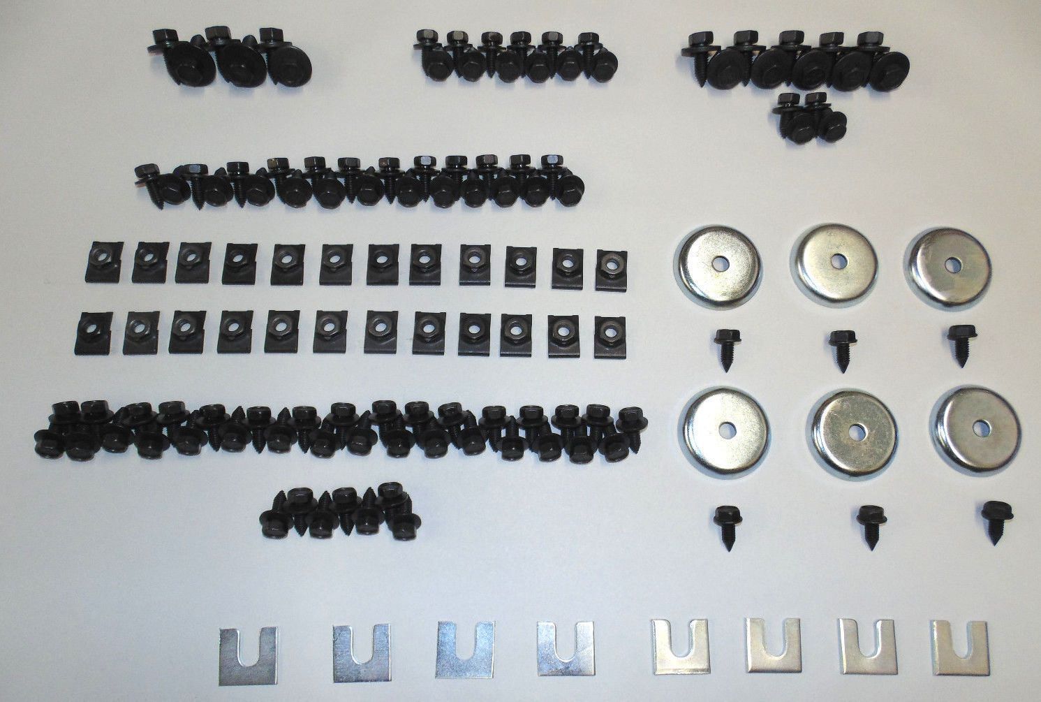 65 66 67 68 69 70 Chevy Impala Front End Hood Fender Sheetmetal Bolt Kit