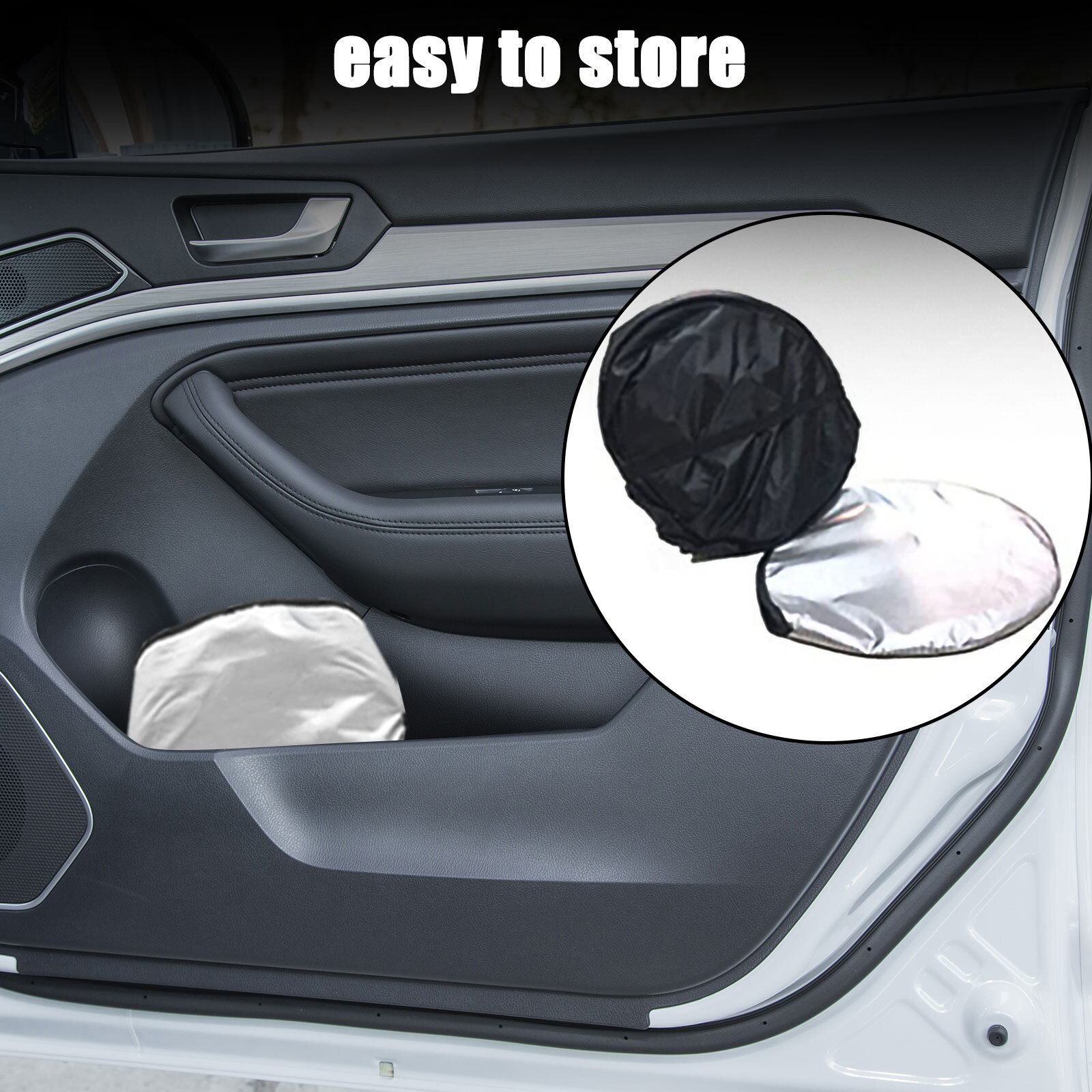 Custom For Mercedes Benz E-Class GLC Front Windshield Sun Shade Cover Foldable