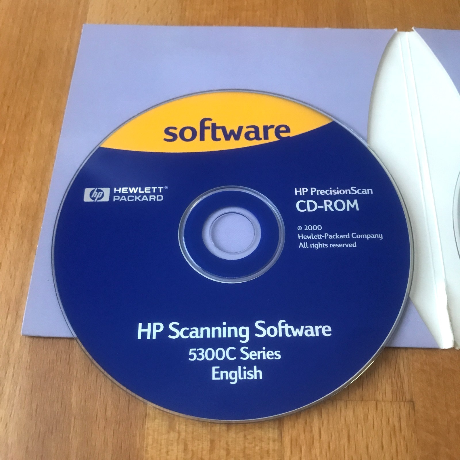 HP DeskJet 952C Printer Software Installation CD + HP Scanning Software 5300C CD