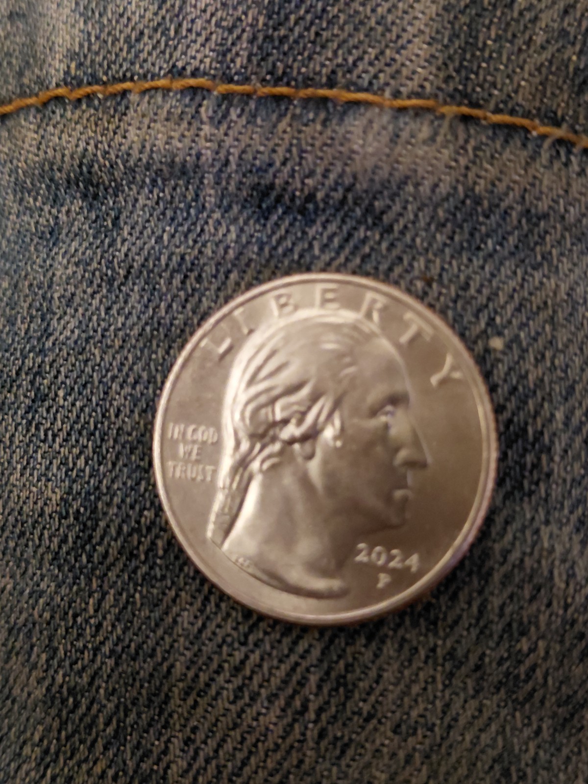 2024 P Quarter “IN COD WE TRUST” Mint Error EXCELLENT CONDITION Very Few Left