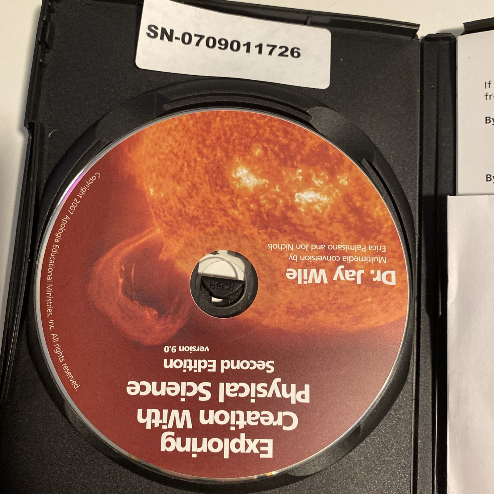 # Apologia Exploring Creation With Physical Science Course CD-ROM, Solution Disc