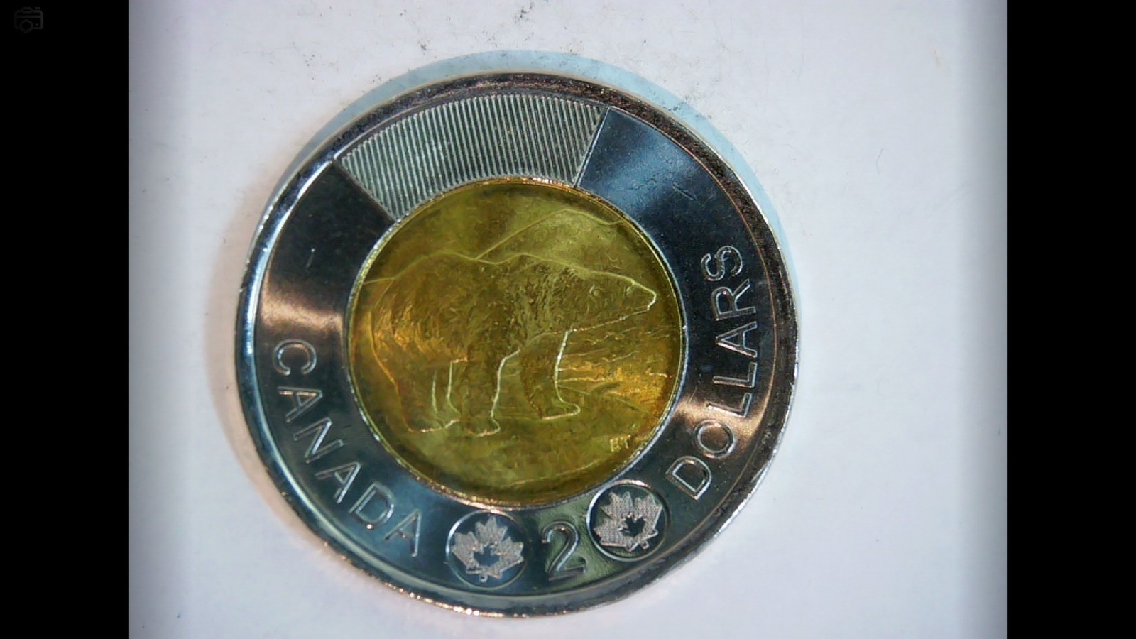 Canada 2021 2 Dollars Toonie (polar bear) Coin