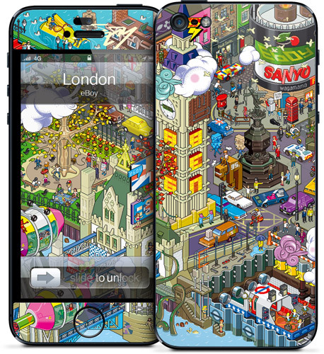Gelaskins for iphone 5 - London