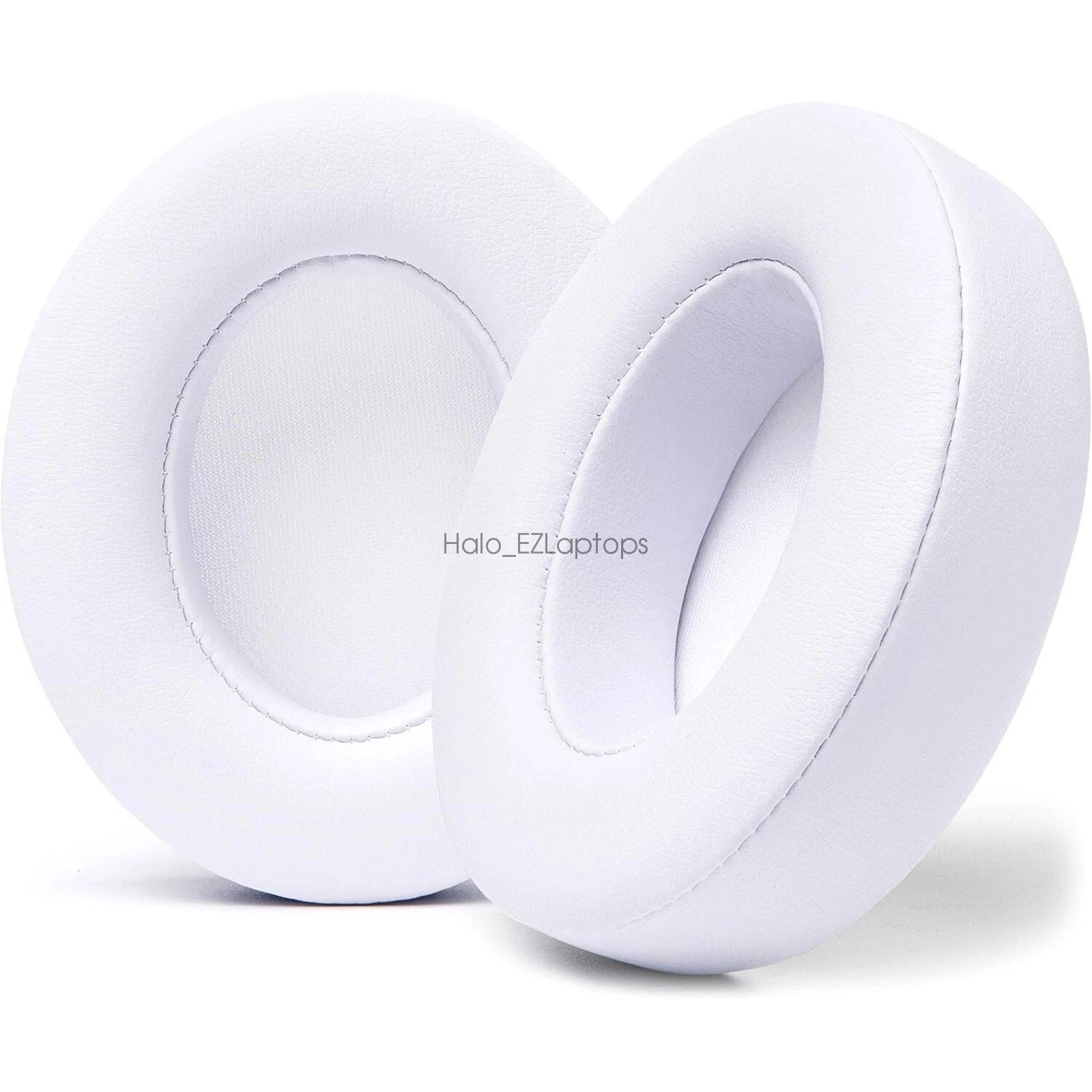 WHITE Replacement Cushions Ear Pads for Beats Studio2 / 3 Memory Foam Adhesive