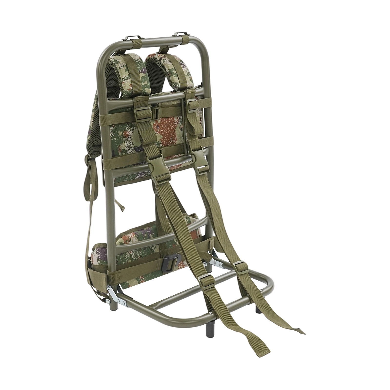 Hiking/Hunting Backpack Frame, Aluminum External Frame Backpack 37*25*70cm Camp