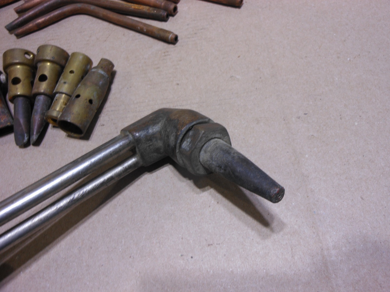 Lot of Torch Soldering Welding Parts Tips Valves - See pics