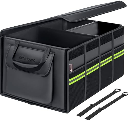 Car Trunk Organizer - 70Nappaeather Trunk Organizer for SUV withid, Multi L