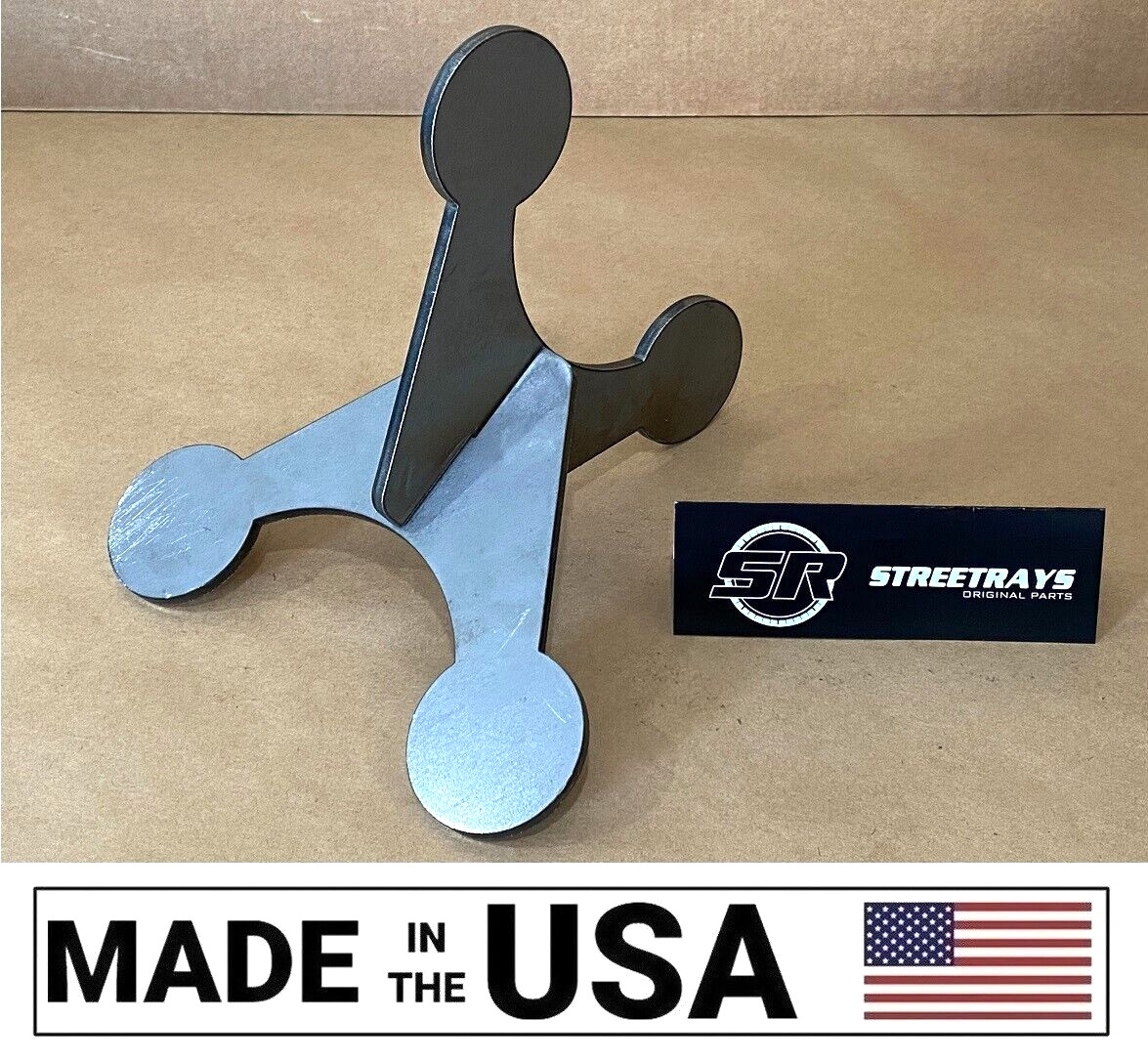 [SR] Steel Walking 2.5" Shooting Target 9" Tall 3D Flip Target 1/4" Thick USA