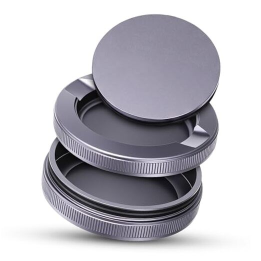 Pcs Metal Can Pouch Holde, Metal Container, Premium Aluminum Can and 1 Grey