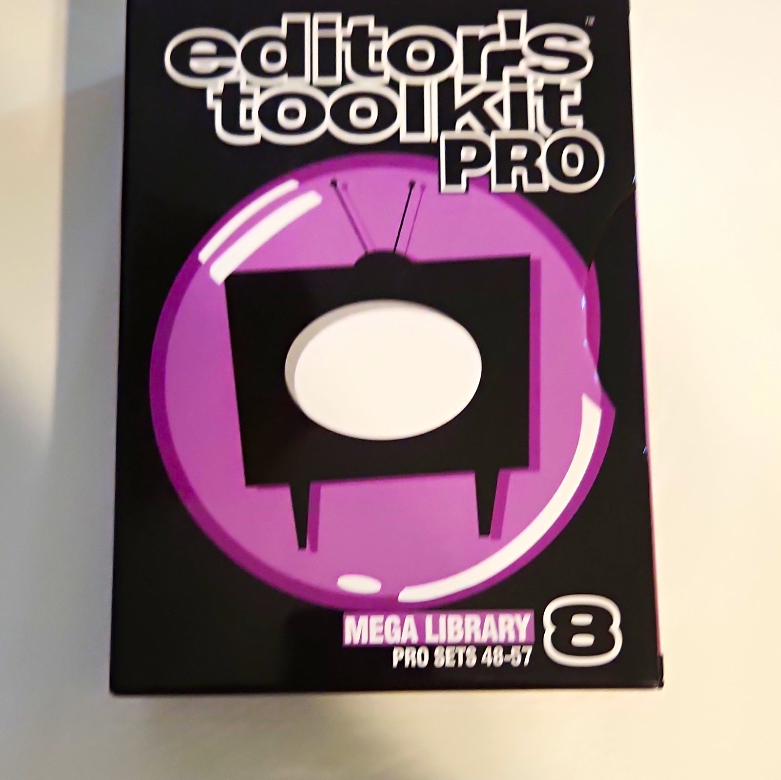Editor's Toolkit Pro Mega Library 8 Pro Sets 48-57 CD Set w/ Visual Index Case