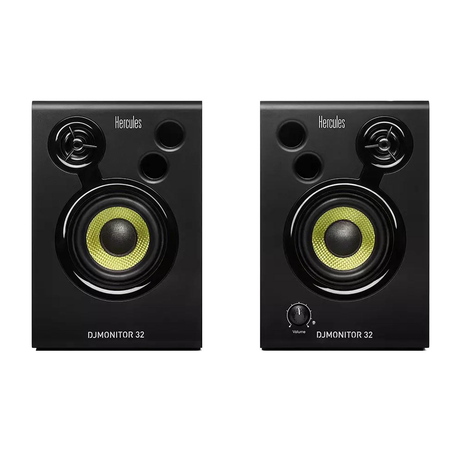 Hercules DJLearning Kit MK2 with DJ Controller, Monitors & Stands