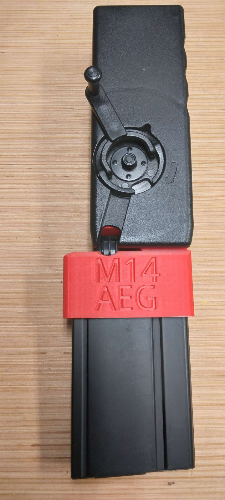 TM/CYMA M14 AEG Airsoft Odin Speedloader Adapter (Red)