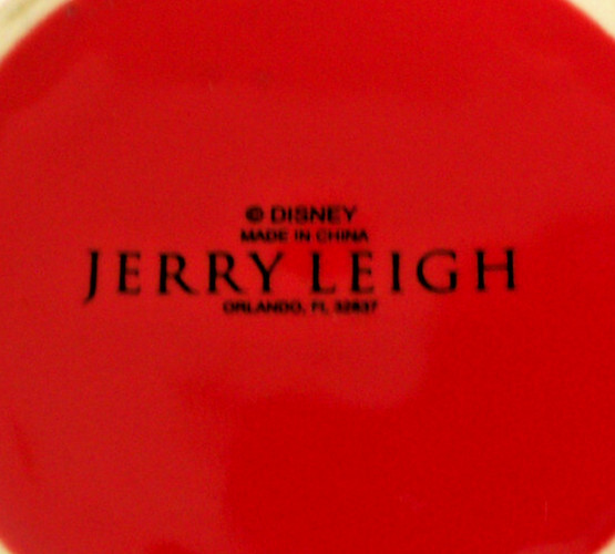 Red Mickey Mouse Embossed Mug by Jerry Leigh