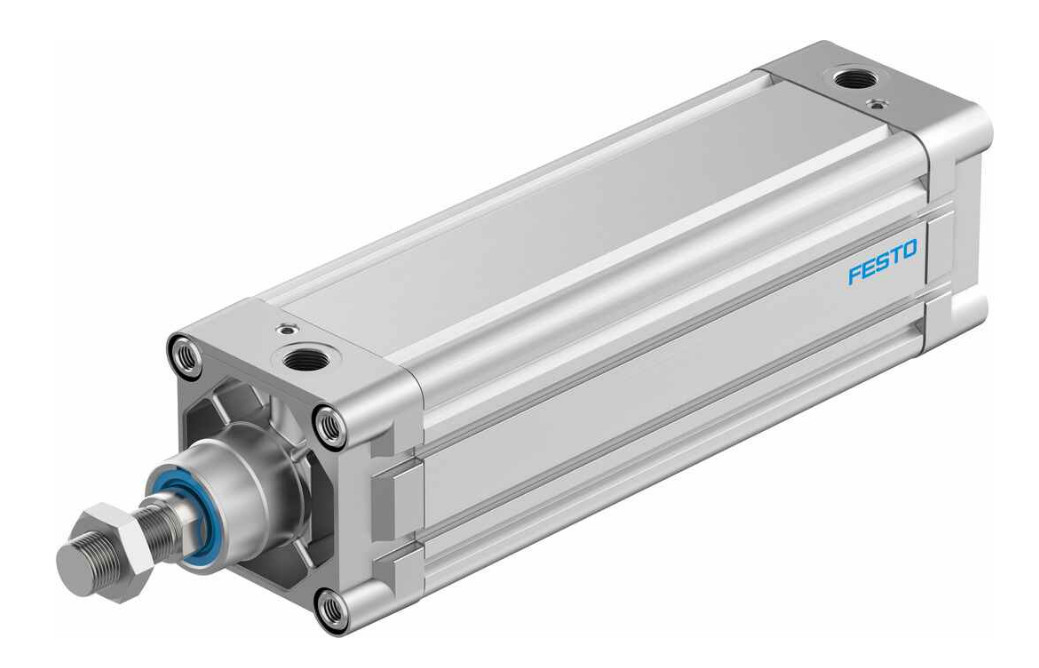 Festo DNC-63-200-PPV-A 163408 Cylinder New One DNC63200PPVA  #US