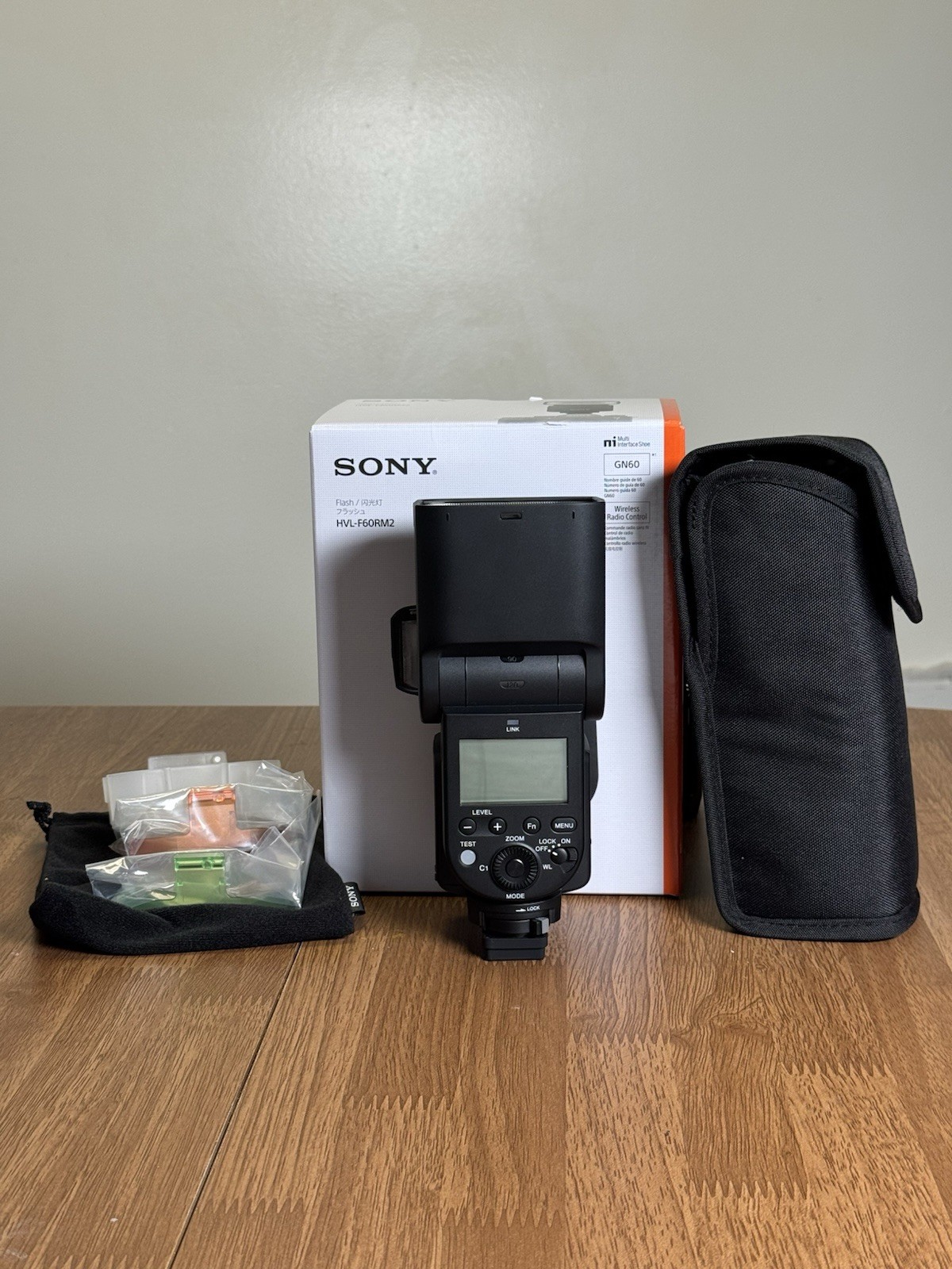 Sony HVL-F60RM2 GN60 Wireless Radio Flash