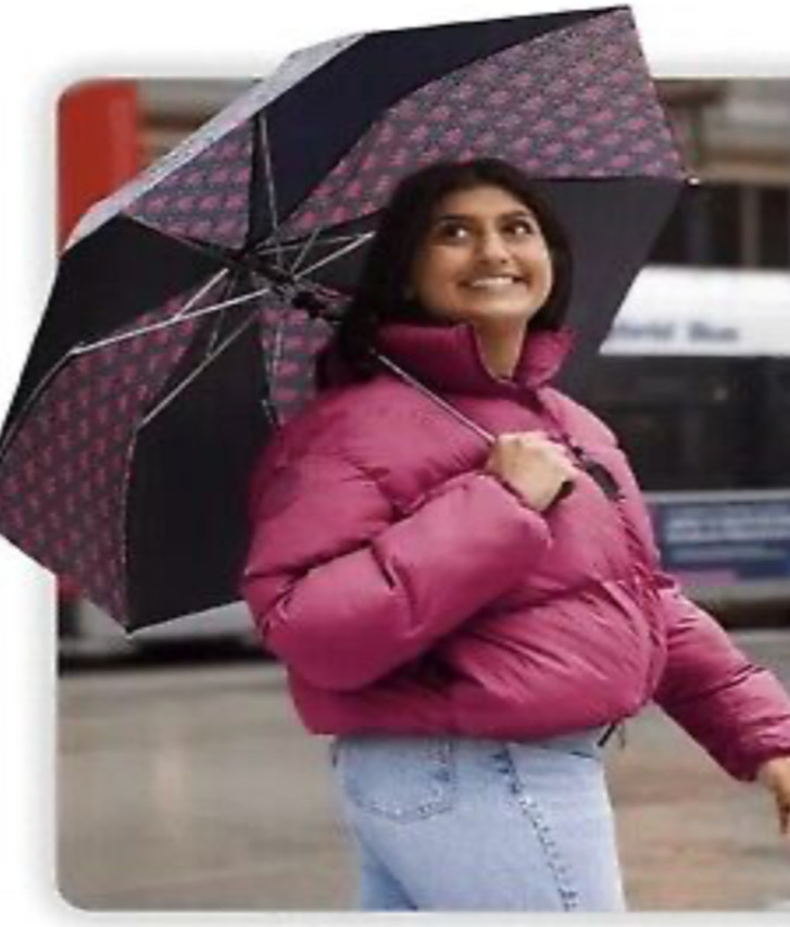 T-Mobile Tuesday black umbrella. Brand new in packaging. Unisex.