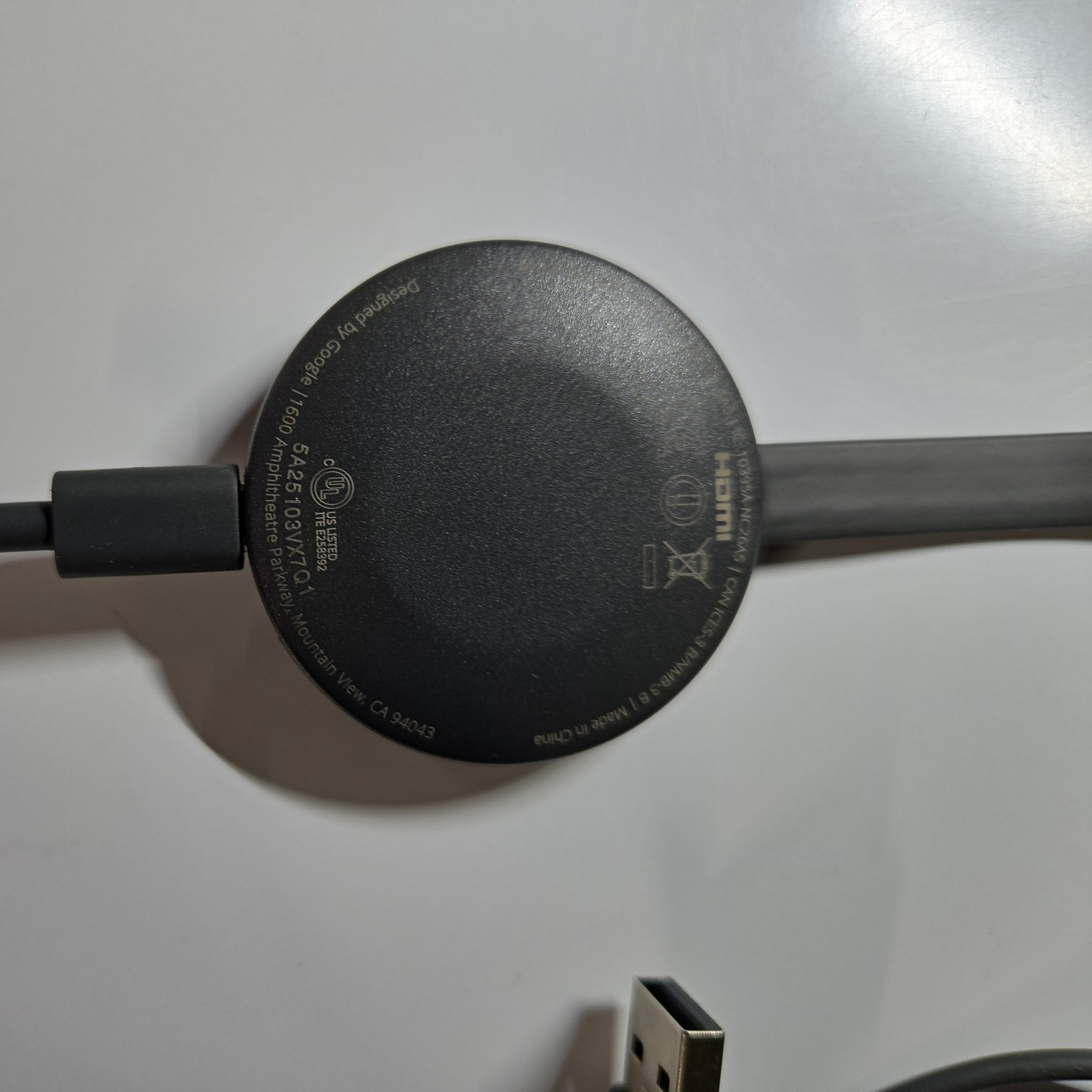 Google Chromecast HDMI #NC2-6A5 2nd Generation Media Streamer