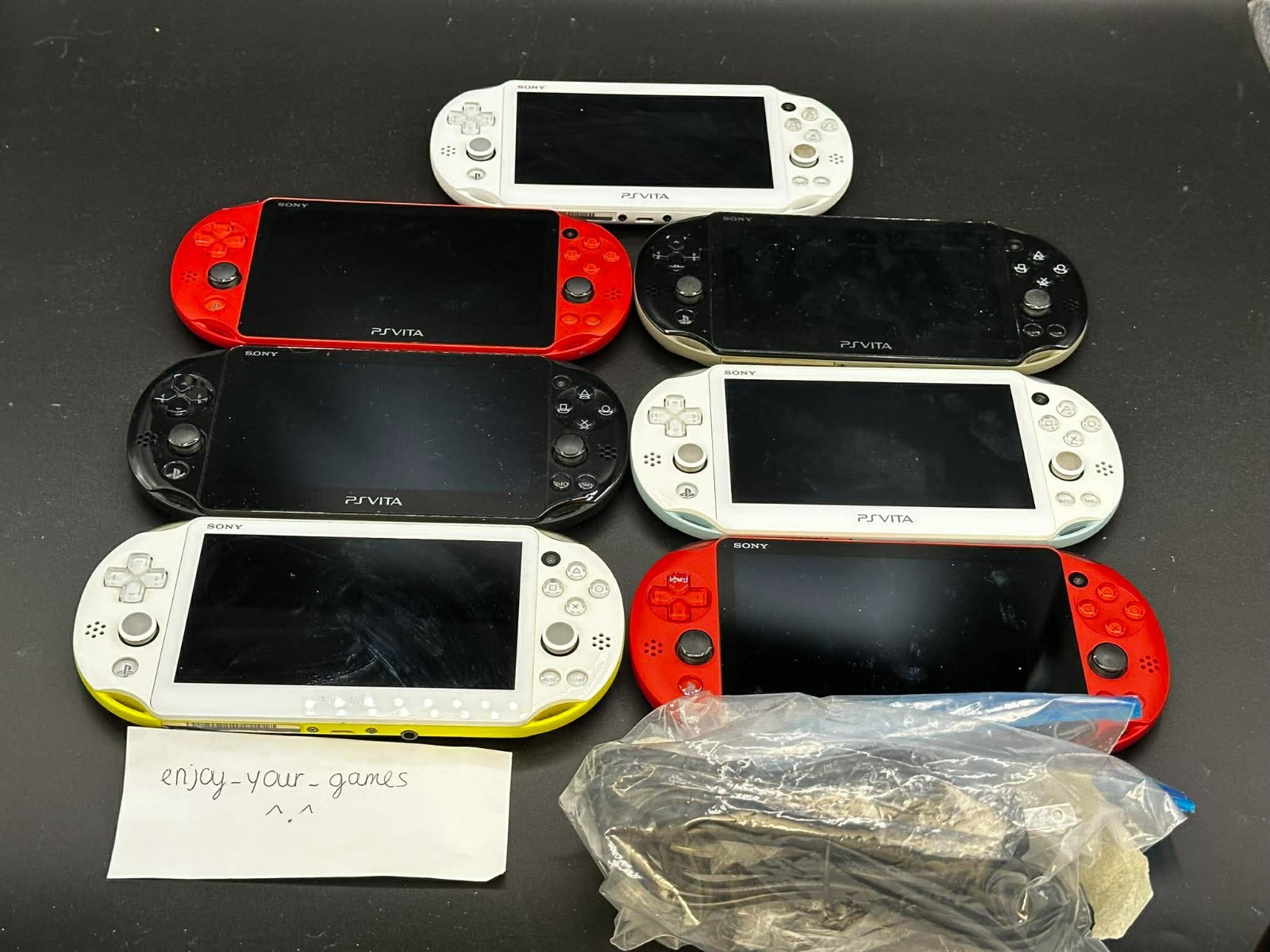 Sony PS Vita Slim PCH-2000/2001 | Pick Color | Charger US Seller - SHIP IN 1-DAY