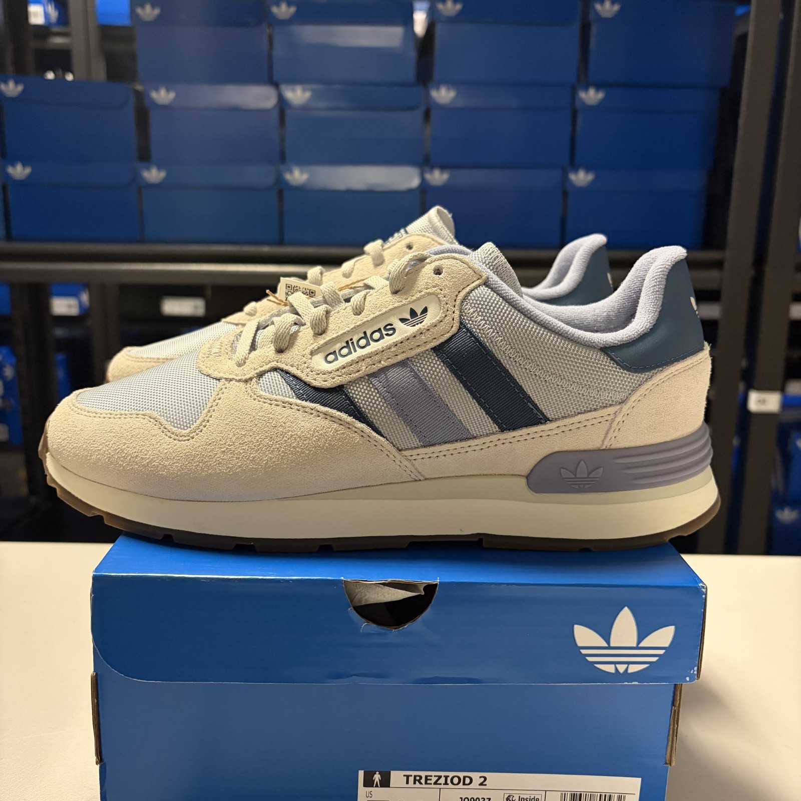 Adidas Treziod 2 Running Casual Shoes gray/blue -  JQ9037