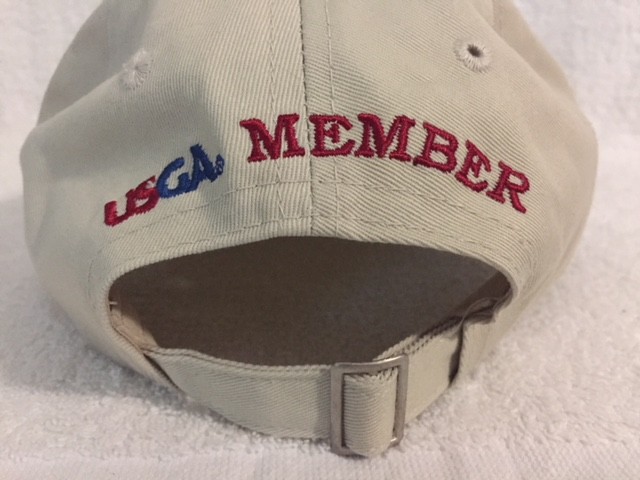 US Open 2009 Bethpage Black Golf Cap Hat Adjustable Tan 100% Cotton USGA Member