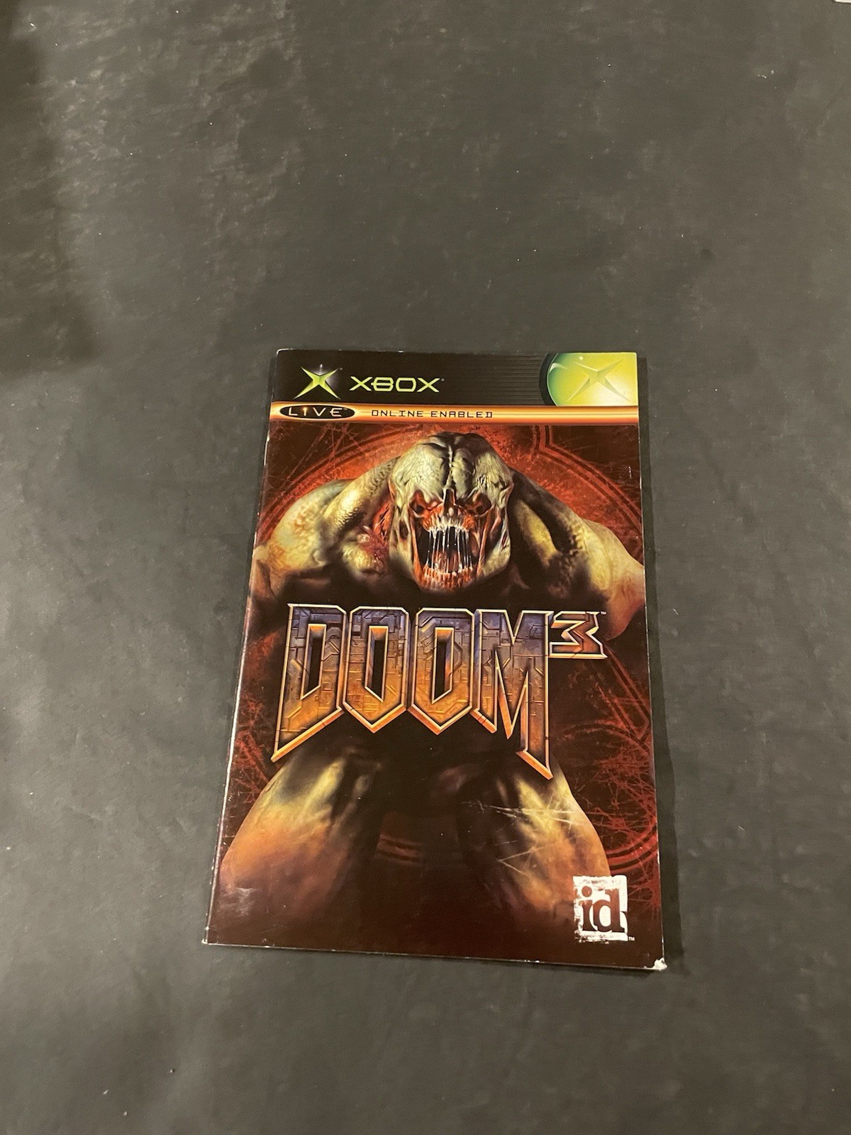 doom 3 xbox Manual only