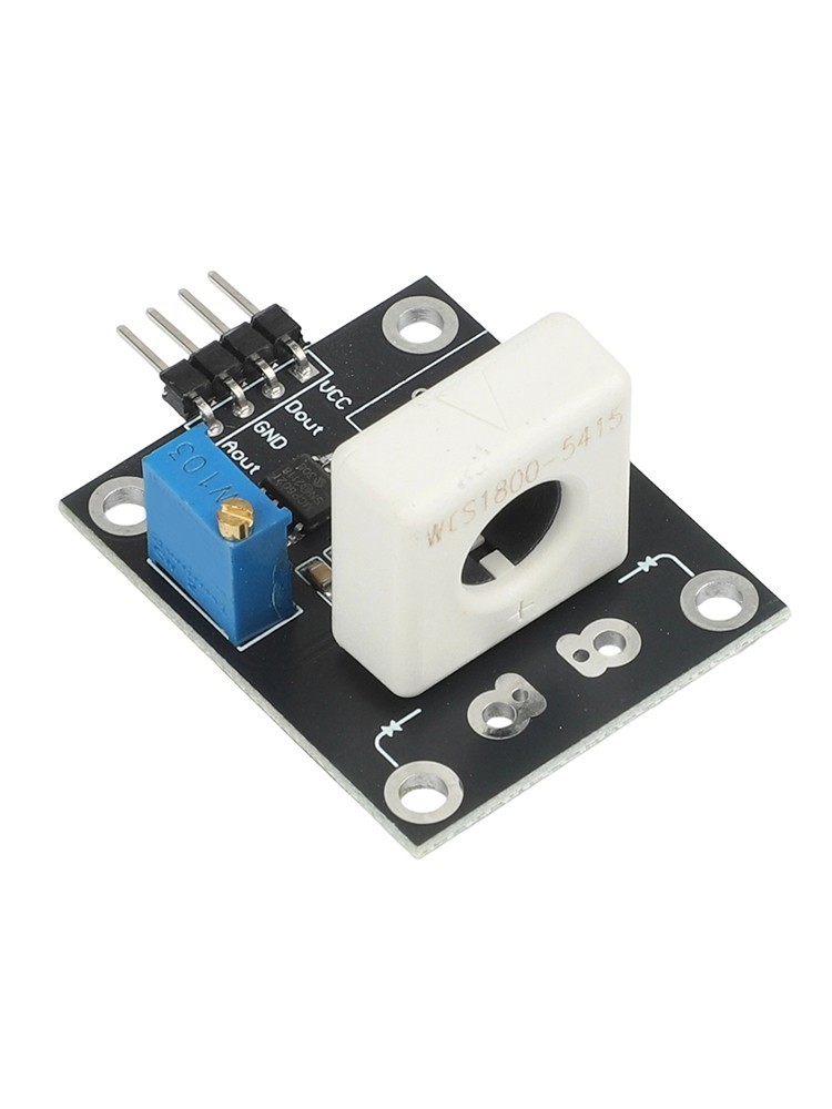 Current Sensor WCS1800 Module with Hall Effect DC 35A for Electrical Use
