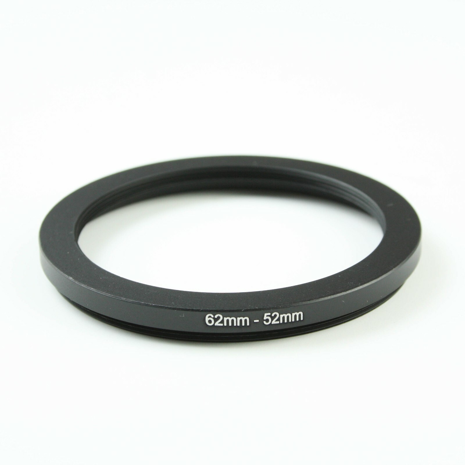 Step-Down Ring - 62mm to 52mm - For Filters Lens Hoods & More - 62-52mm