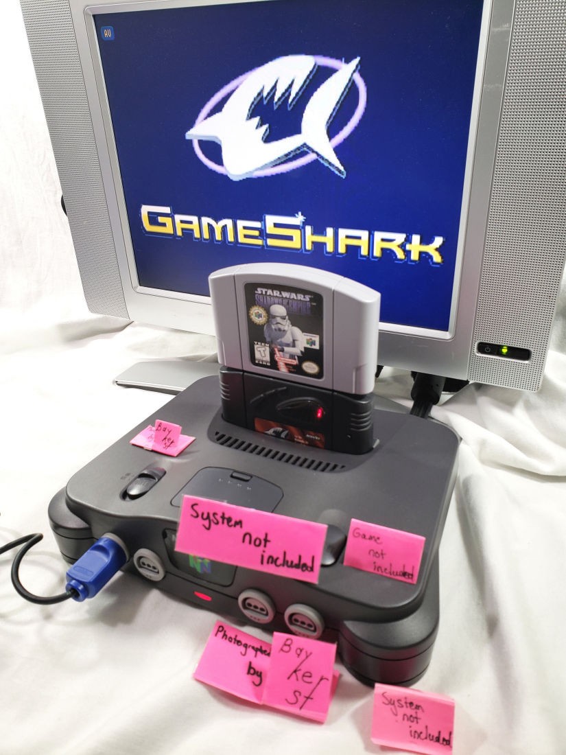 N64 GameShark v 1.08 Game Shark Pro TESTED Nintendo 64 cheat code v1.08 WORKS
