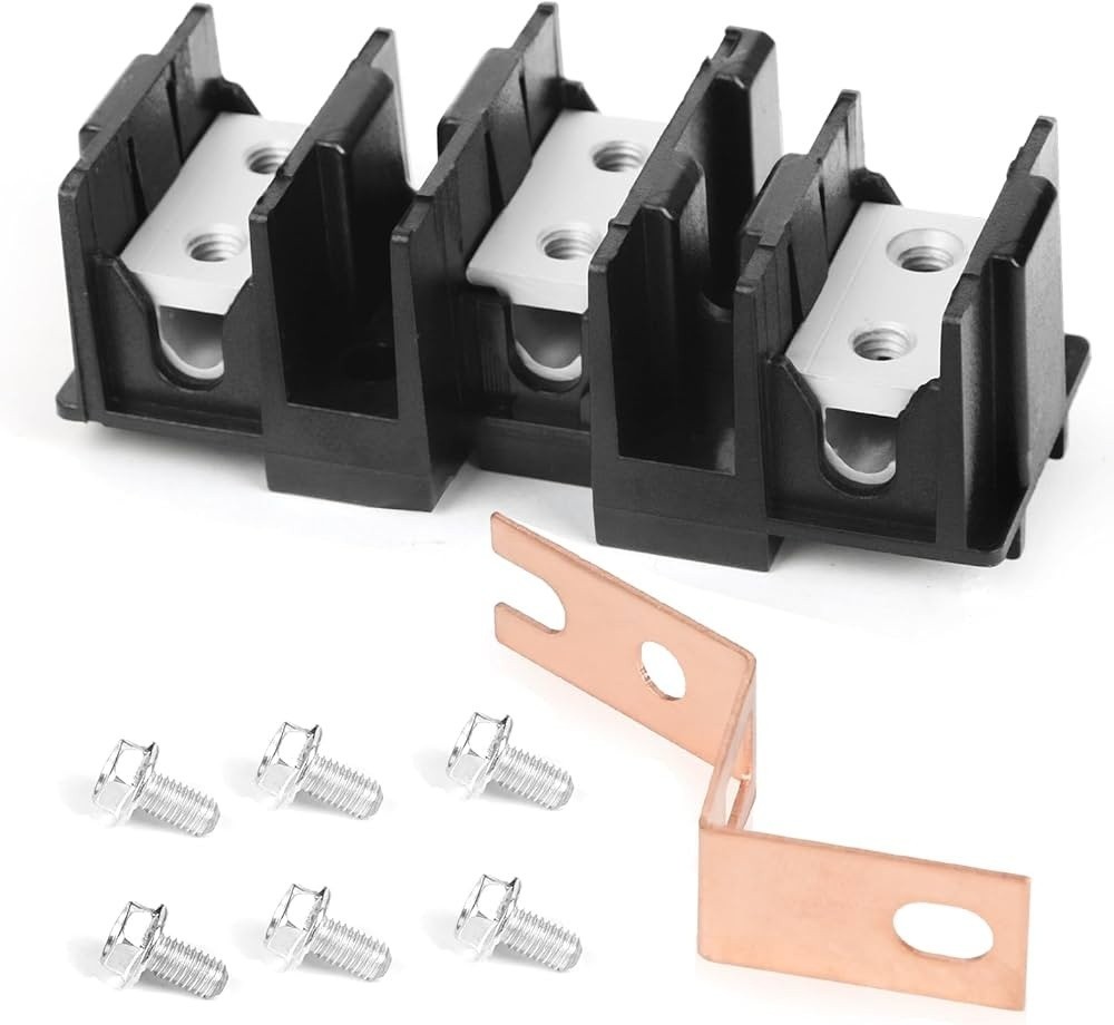 New Replacement for GE WB17T10011 Range Stove Oven Terminal Block w/Screws