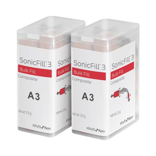 Kerr Dental 36713 SonicFill 3 Composite Unidose A3 20/Pk 0.25 Gm EXP Jun 2027